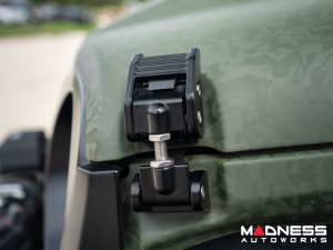 Jeep Wrangler JL Hood Catch - Black